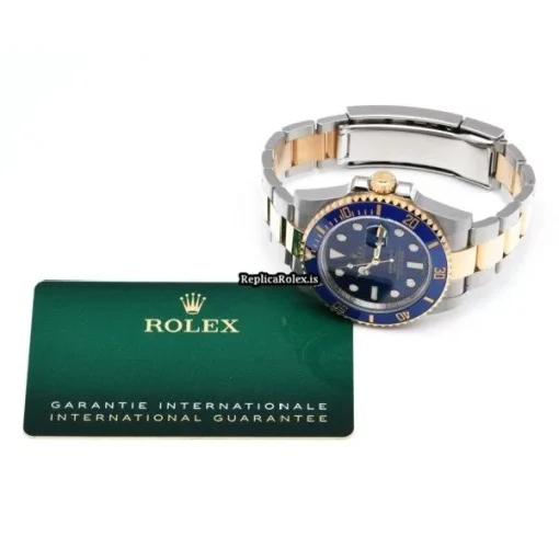 Neat Replica Rolex Submariner Date 116613lb Caliber 3135 Automatic Movement 40mm Steel Case Watch - Image 5