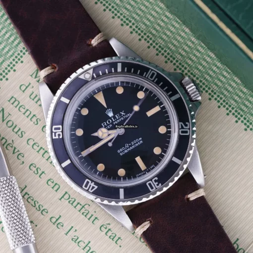 Best Replicas Rolex Submariner 5513 Automatic Movement 40mm Steel Case Mens/unisex Watch - Image 6