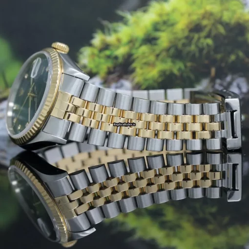 Marvellous Replica Rolex Datejust 16233 Caliber 3135 Automatic Movement 36x42mm Gold/steel Case Mens/unisex Watch - Image 10