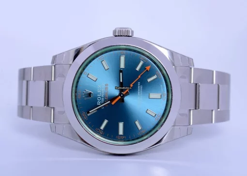 Aaa Replica Rolex Milgauss 116400gv Caliber 3131 Automatic Movement 40mm Steel Case Mens/unisex Watch - Image 2