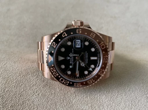 High-end Replica Rolex Gmt-master II 126715chnr Caliber 3285 Automatic Movement 40mm Rose Gold Case Mens/unisex Watch - Image 2