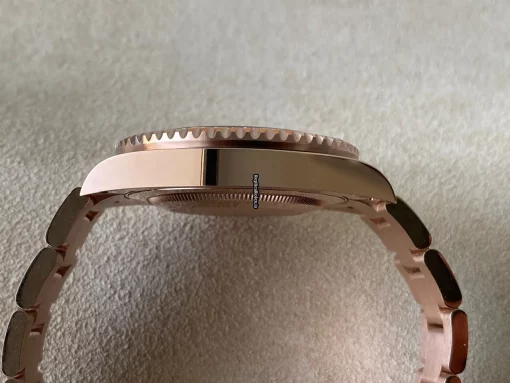 High-end Replica Rolex Gmt-master II 126715chnr Caliber 3285 Automatic Movement 40mm Rose Gold Case Mens/unisex Watch - Image 6