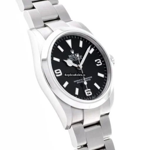 Inexpensive Replica Rolex Explorer 114270 Caliber 3130 Automatic Movement 36mm Steel Case Watch - Image 3