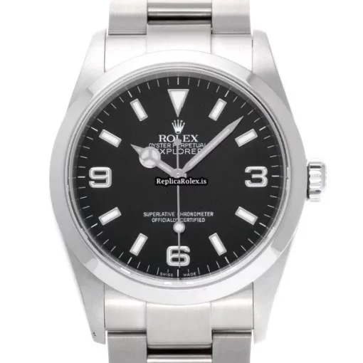 Inexpensive Replica Rolex Explorer 114270 Caliber 3130 Automatic Movement 36mm Steel Case Watch - Image 6