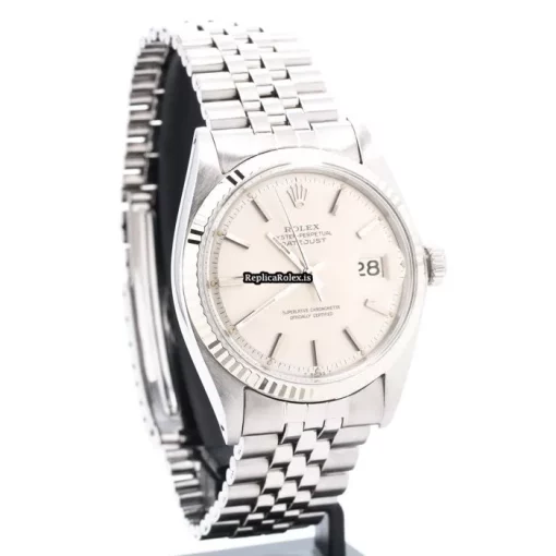 Affordable Copy Rolex Datejust 1601 Automatic Movement 36mm Gold/steel Case Mens/unisex Watch - Image 8