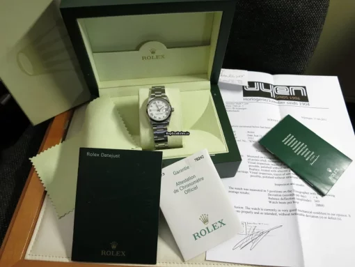 Fabulous Copies Rolex Lady-datejust 78240 Caliber 2235 Automatic Movement 31mm Steel Case Mens/unisex Watch - Image 9