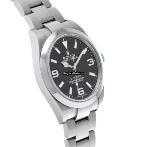 Inexpensive Replica Rolex Explorer 214270 Caliber 3132 Automatic Movement 39mm Steel Case Watch - Image 3