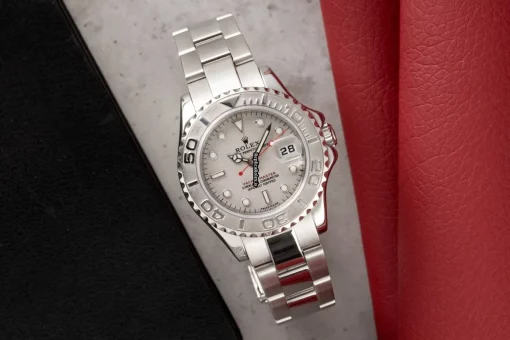 Good Replica Rolex Yacht-master 169622 Caliber 2235 Automatic Movement 29mm Steel Case Womens Watch - Image 2