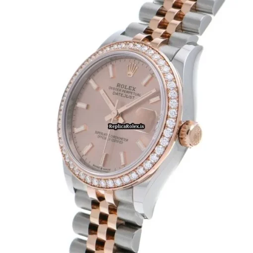Fine Fake Rolex Lady-datejust 278381rbr Automatic Movement 31mm Steel Case Watch - Image 2