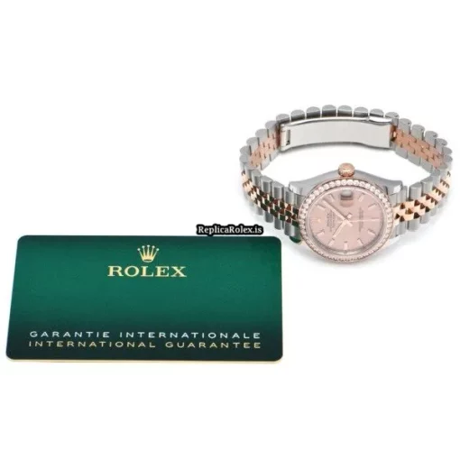 Fine Fake Rolex Lady-datejust 278381rbr Automatic Movement 31mm Steel Case Watch - Image 5