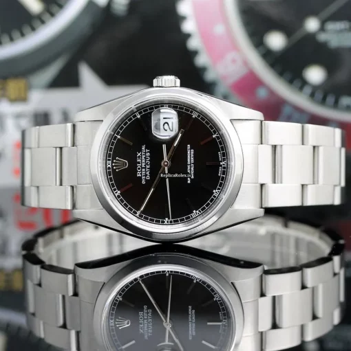 Superb Replica Rolex Datejust 16200 Caliber 3135 Automatic Movement 36x43mm Steel Case Mens/unisex Watch