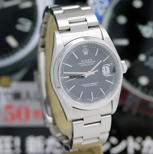 Superb Replica Rolex Datejust 16200 Caliber 3135 Automatic Movement 36x43mm Steel Case Mens/unisex Watch - Image 7
