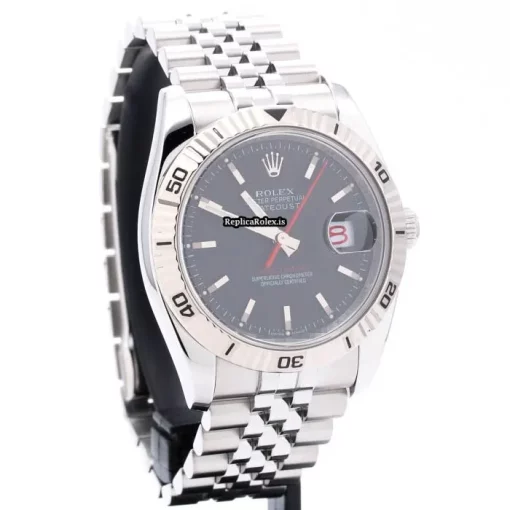 Lovely Imitation Rolex Datejust Turn-o-graph 116264 Automatic Movement 36mm Gold/steel Case Mens/unisex Watch - Image 8