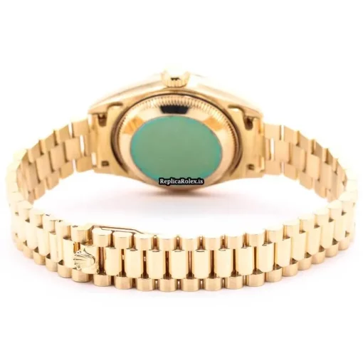 Design Imitation Rolex Lady-datejust 69178g Automatic Movement 26mm Yellow Gold Case Womens Watch - Image 5