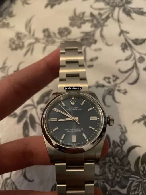 Luxury Fakes Rolex Oyster Perpetual 36 116000 Caliber 3130 Automatic Movement 36mm Steel Case Mens/unisex Watch - Image 5