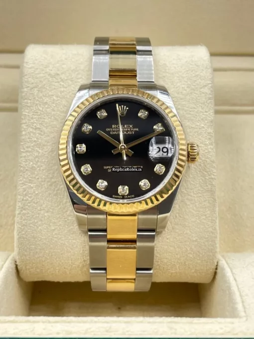 Swiss Copy Rolex Lady-datejust 178273 Caliber 2235 Automatic Movement 31mm Steel Case Womens Watch - Image 4