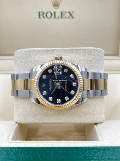 Swiss Copy Rolex Lady-datejust 178273 Caliber 2235 Automatic Movement 31mm Steel Case Womens Watch - Image 9