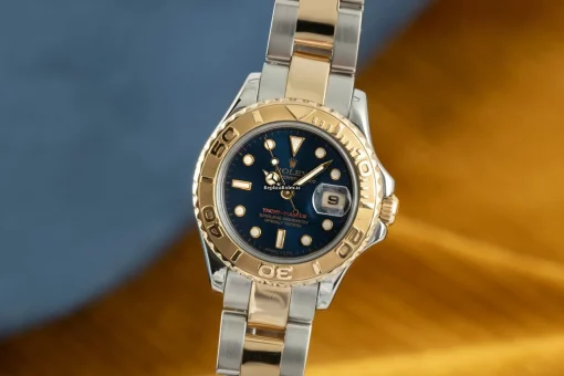 Amazing Replica Rolex Yacht-master 69623 Caliber 2135 Automatic Movement 29mm Gold/steel Case Womens Watch