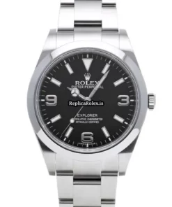 Pleasing Replica Rolex Explorer 214270 Caliber 3132 Automatic Movement 39mm Steel Case Watch