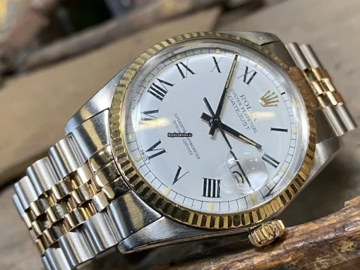 Discount Clone Rolex Datejust 16013 Caliber 3035 Automatic Movement 36mm Gold/steel Case Mens/unisex Watch - Image 13