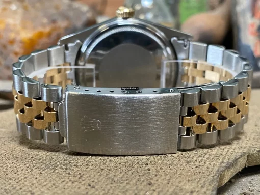 Discount Clone Rolex Datejust 16013 Caliber 3035 Automatic Movement 36mm Gold/steel Case Mens/unisex Watch - Image 8