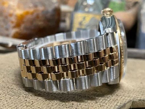 Discount Clone Rolex Datejust 16013 Caliber 3035 Automatic Movement 36mm Gold/steel Case Mens/unisex Watch - Image 9