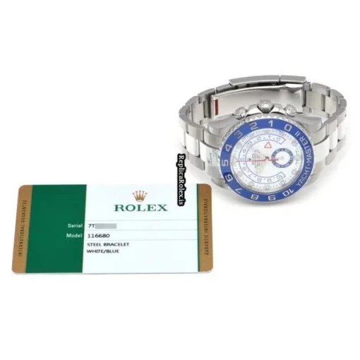 Offering Fake Rolex Yacht-master II 116680 Caliber 4161 Automatic Movement 44mm Steel Case Watch - Image 5