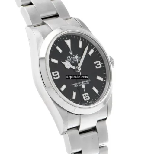 Stylish Replica Rolex Explorer 114270 Caliber 3130 Automatic Movement 36mm Steel Case Watch - Image 3