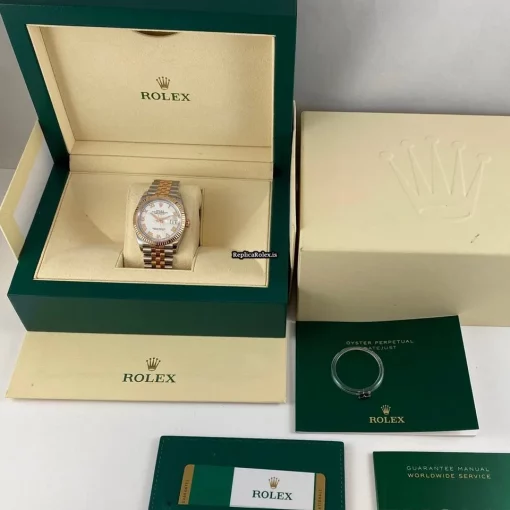 Cheap Replica Rolex Datejust 126231 Caliber 3235 Automatic Movement 36x44mm Gold/steel Case Mens/unisex Watch - Image 6