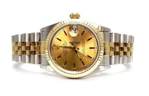 1:1 Replica Rolex Lady-datejust 68273 Caliber 2135 Automatic Movement 31mm Gold/steel Case Womens Watch