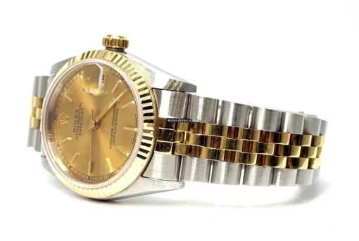 1:1 Replica Rolex Lady-datejust 68273 Caliber 2135 Automatic Movement 31mm Gold/steel Case Womens Watch - Image 2