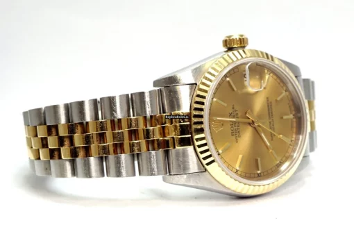 1:1 Replica Rolex Lady-datejust 68273 Caliber 2135 Automatic Movement 31mm Gold/steel Case Womens Watch - Image 3