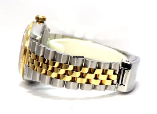 1:1 Replica Rolex Lady-datejust 68273 Caliber 2135 Automatic Movement 31mm Gold/steel Case Womens Watch - Image 6
