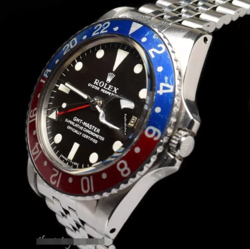 Nice Clone Rolex Gmt-master 1675 Automatic Movement 40mm Steel Case Mens/unisex Watch - Image 4