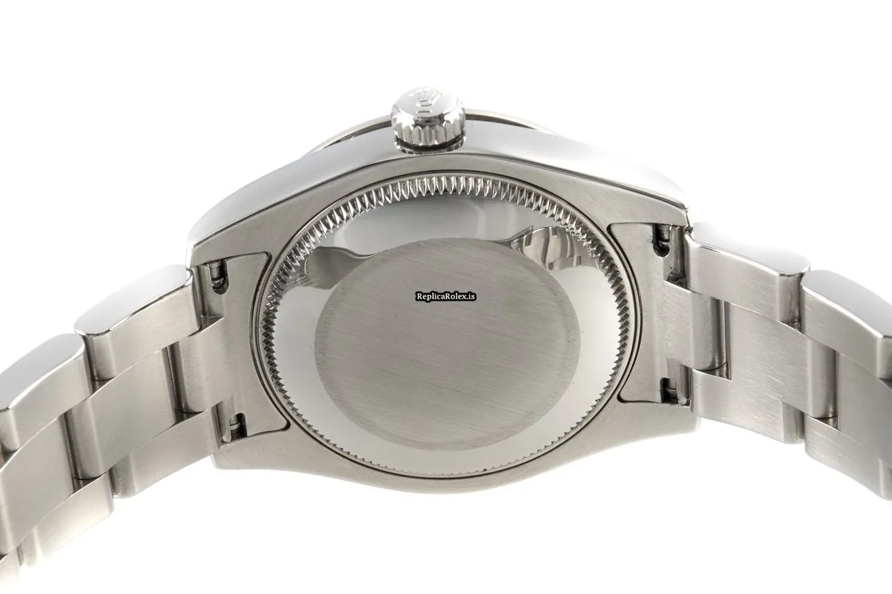 Fine Replica Rolex Oyster Perpetual 31 177234 Caliber 2231 Automatic Movement 31mm Gold/steel Case Womens Watch - Image 8