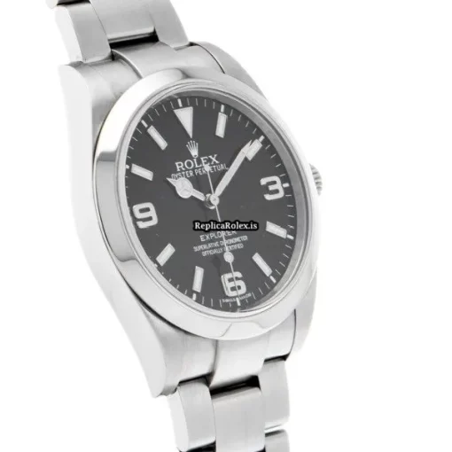 Luxury Replica Rolex Explorer 214270 Caliber 3132 Automatic Movement 39mm Steel Case Watch - Image 3