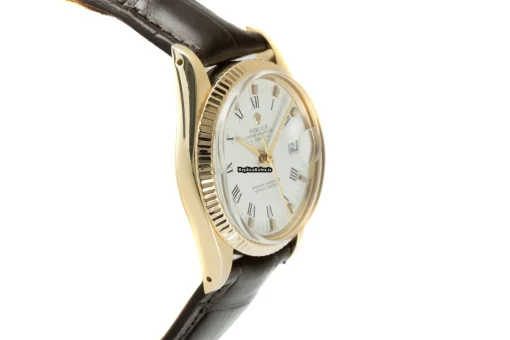 Popular Replica Rolex Oyster Perpetual Date 15007 Caliber 3035 Automatic Movement 34mm Yellow Gold Case Mens/unisex Watch - Image 6