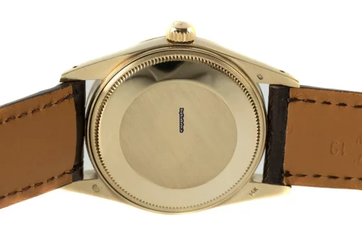 Popular Replica Rolex Oyster Perpetual Date 15007 Caliber 3035 Automatic Movement 34mm Yellow Gold Case Mens/unisex Watch - Image 8