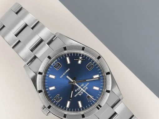 Amazing Replica Rolex Air King Precision 14010m Automatic Movement 34mm Steel Case Watch - Image 4