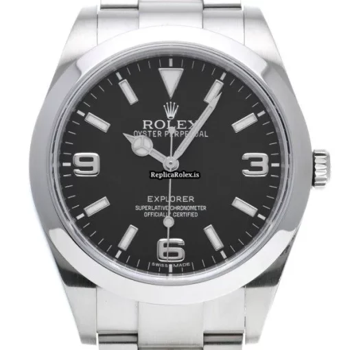 Quality Replica Rolex Explorer 214270 Caliber 3132 Automatic Movement 39mm Steel Case Watch - Image 6
