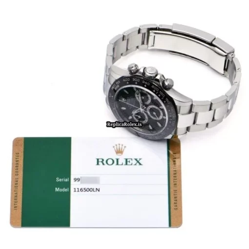 Special Fake Rolex Daytona 116500ln Caliber 4130 Automatic Movement 40mm Steel Case Watch - Image 5