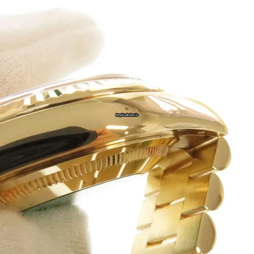 Nice Fakes Rolex Day-date 36 118238 Caliber 3155 Automatic Movement 36mm Yellow Gold Case Mens/unisex Watch - Image 10