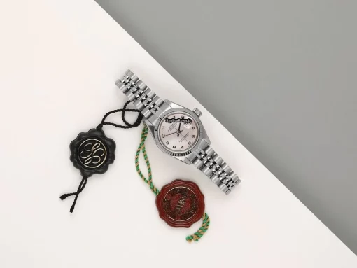Remarkable Fakes Rolex Lady-datejust 79174 Automatic Movement 26mm Gold/steel Case Watch - Image 2