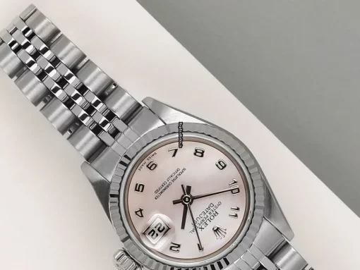 Remarkable Fakes Rolex Lady-datejust 79174 Automatic Movement 26mm Gold/steel Case Watch - Image 4