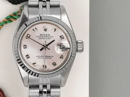 Remarkable Fakes Rolex Lady-datejust 79174 Automatic Movement 26mm Gold/steel Case Watch - Image 5