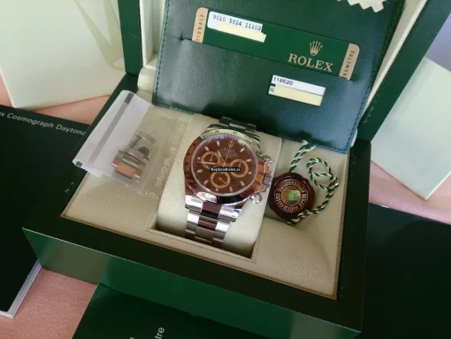 Wonderful Knockoff Rolex Daytona 116520 Automatic Movement Steel Case Watch - Image 16