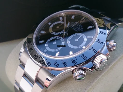 Wonderful Knockoff Rolex Daytona 116520 Automatic Movement Steel Case Watch - Image 3