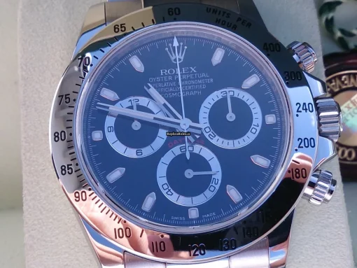 Wonderful Knockoff Rolex Daytona 116520 Automatic Movement Steel Case Watch - Image 6
