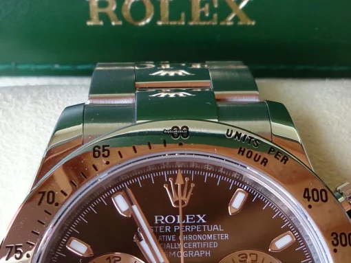 Wonderful Knockoff Rolex Daytona 116520 Automatic Movement Steel Case Watch - Image 8