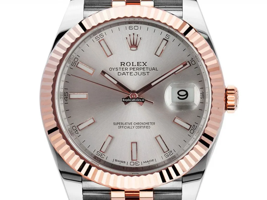 Remarkable Replica Rolex Datejust II 126331 Caliber 3235 Automatic Movement 41mm Gold/steel Case Mens/unisex Watch